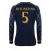 Billige Real Madrid Jude Bellingham #5 Udebane Fodboldtrøjer 2023-24 Langærmet